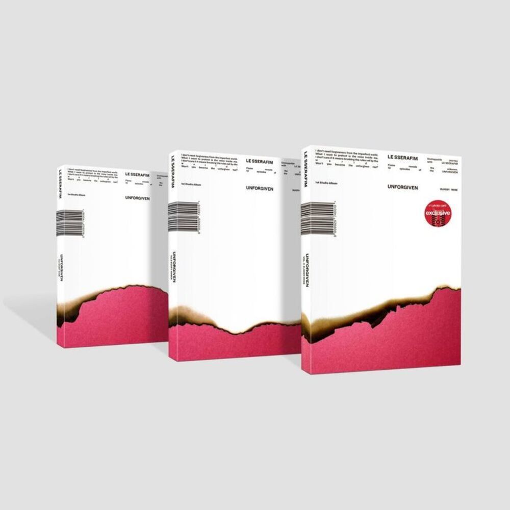 Universal Music Group - LE SSERAFIM - 1st Studio Album UNFORGIVEN (CD) White